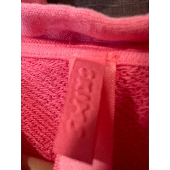 NWOT SKIMS Pink Full-Zip coral Hoodie size M - Picture 4 of 6